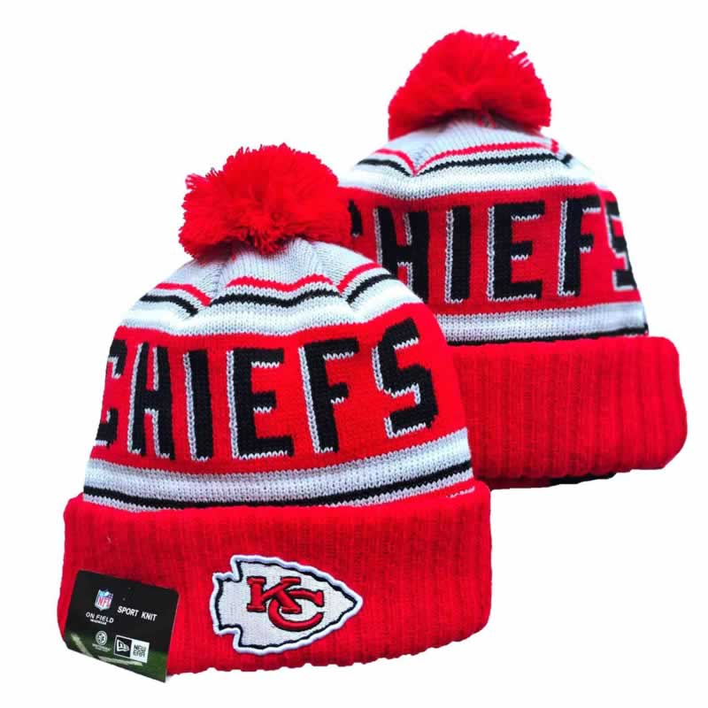 Chiefs Team Logo Red Pom Cuffed Knit Hat YD,We sell and wholesale Chiefs Team Logo Red Pom Cuffed Knit Hat YD on line form chian!